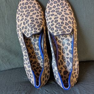 Leopard Print Women's Slip-On Shoes